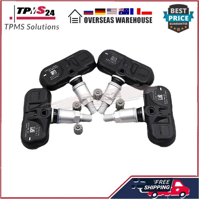 4er-Set GANGLE TPMS Reifendrucksensoren für Honda Accord CRV S2000, 315MHz, Farbe: Schwarz - Bild 1