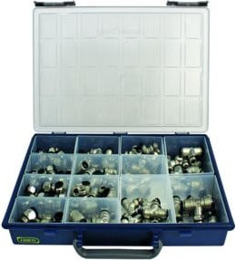 Riegler Sortimentsbox mit universal short Schnellsteckverbindungen in Multicolor - Bild 1