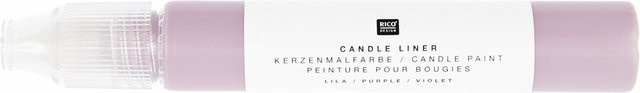 Rico Design Candle Liner Kerzenmalfarbe Lila 30ml - Bild 1