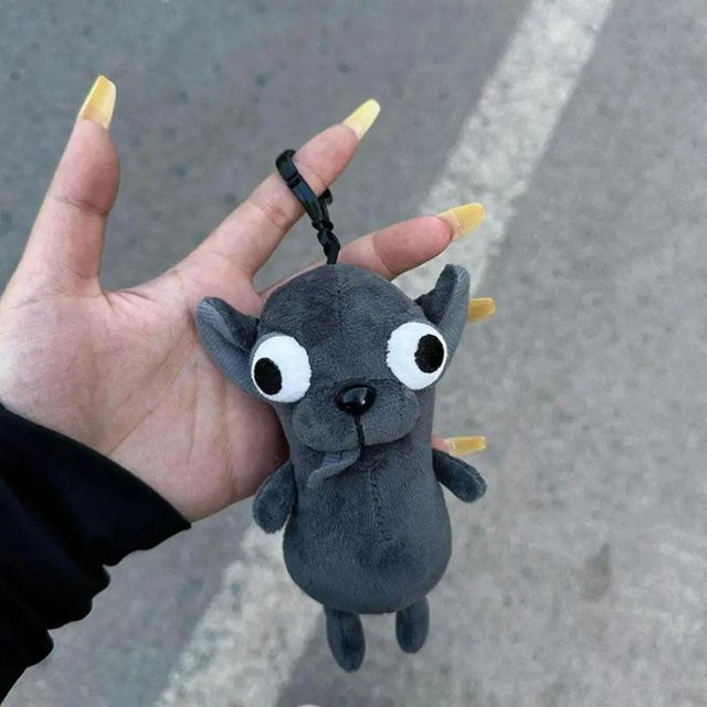 Yiran toy Plüsch Haustier Welpen Chihuahua, Schlüsselanhänger, Stofftiere - Bild 1