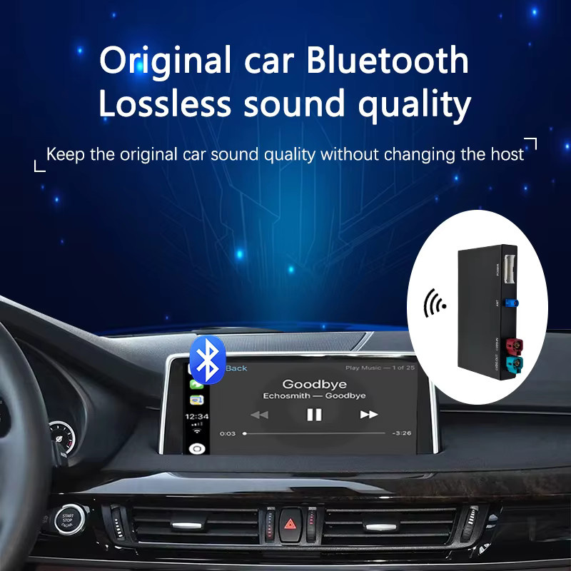 WRWD Kabelloses CarPlay und Android Auto Interface für BMW NBT/CIC Systeme sowie MINI, Schwarz - Bild 6