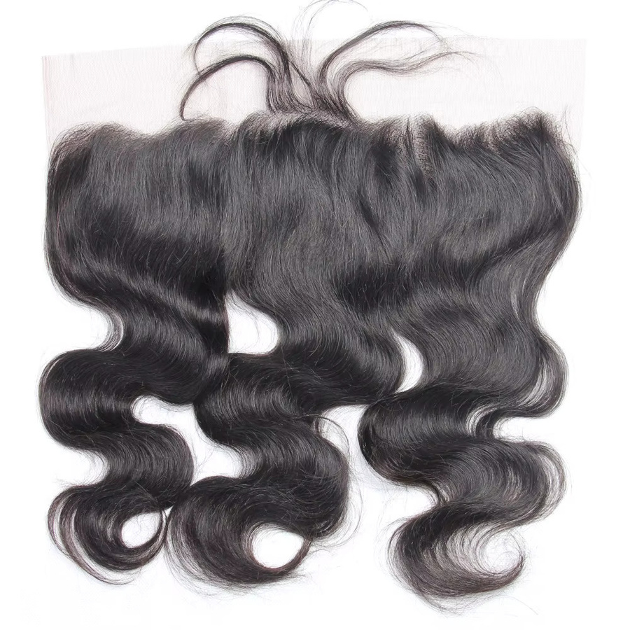 Linhua Spitzen-Frontal, 13 x 6, brasilianisches Remy-Echthaar, Damen - Bild 2