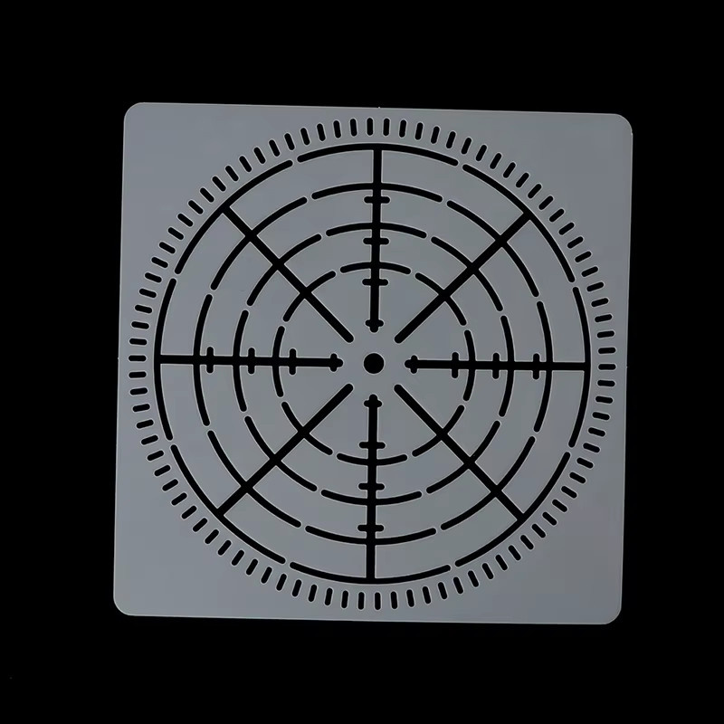 12er Set wiederverwendbare Mylar Mandala Schablonen für Punktmalerei auf Boden, Wandfliesen, Stoff und Möbeln - Bild 2