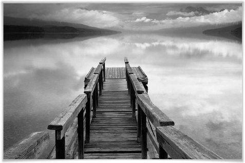 WIZARD+GENIUS XXL Poster Nature Fotografie, grau, B x H: 175 x 115 cm - Bild 1