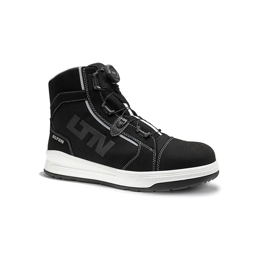 Elten Sicherheitsstiefel ISAAK XXST BOA S3S ESD in Schwarz Grau Größe 45 - Bild 2