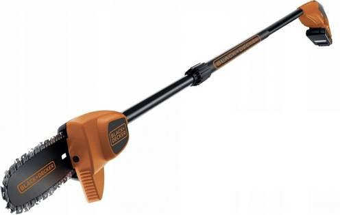 Black & Decker Akku-Hochentaster GPC1820L20-QW in Schwarz und Orange inklusive Akku und Ladegerät - Bild 1