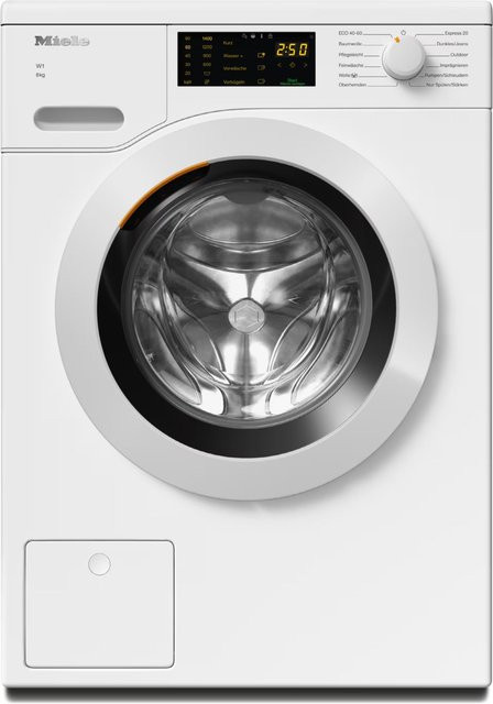 Miele Stand-Waschmaschine Frontlader WCB200WPS in Weiß, 8 kg, 1400 U/min, 72 dBA - Bild 1