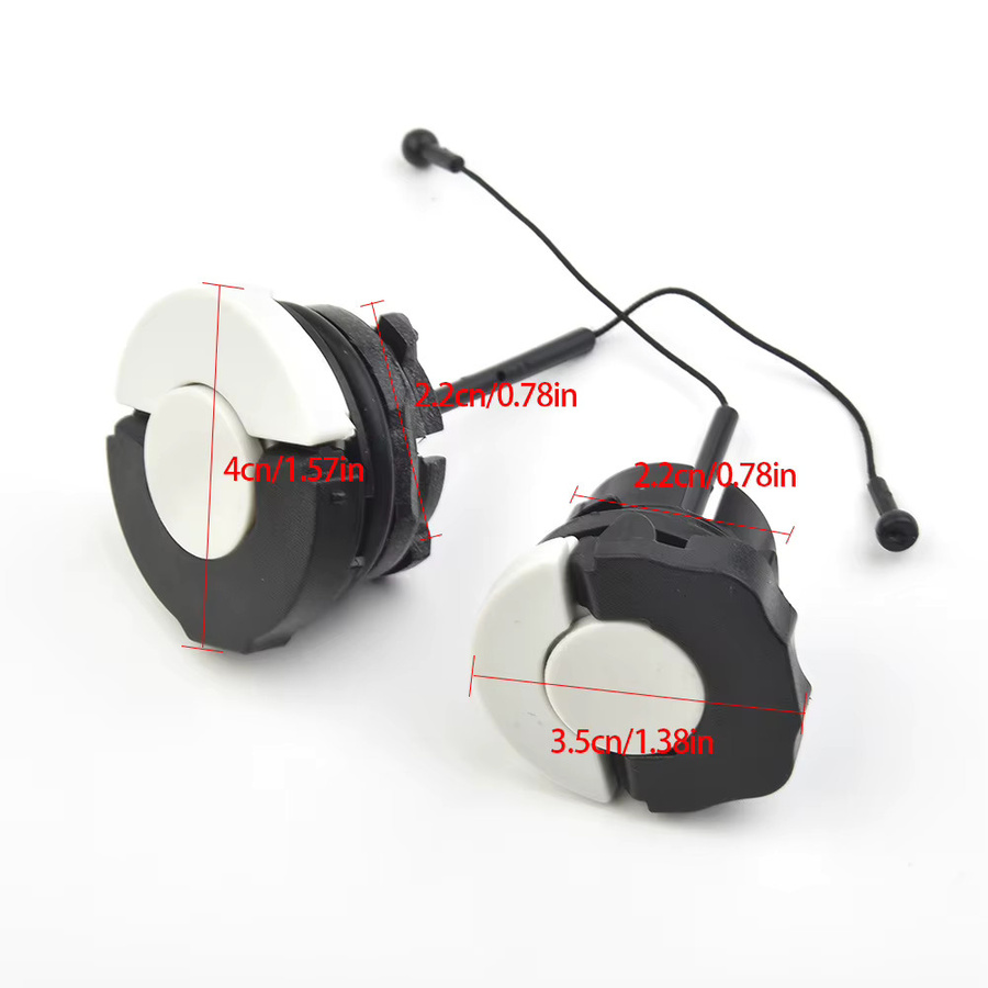 2er Set Heizöl Deckel Kit passend für Stihl Kettensägen MS171 MS181 MS200 MS210 MS230 MS240 MS250 MS260 MS360 MS211 MS192 MS192T - Bild 2