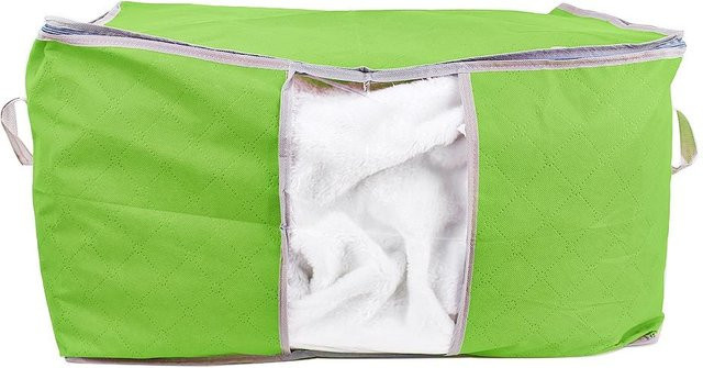 CosyHome Faltbarer Kleiderorganizer als Staubdichte Kleideraufbewahrungsbox in Grün - Bild 1