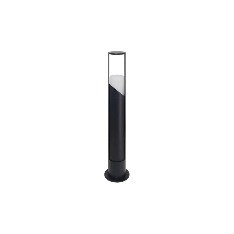 LUXULA Wegeleuchte Schwarz aus Aluminium mit Erdspieß, GU10 Fassung, IP44, Höhe: 60 cm - Bild 2