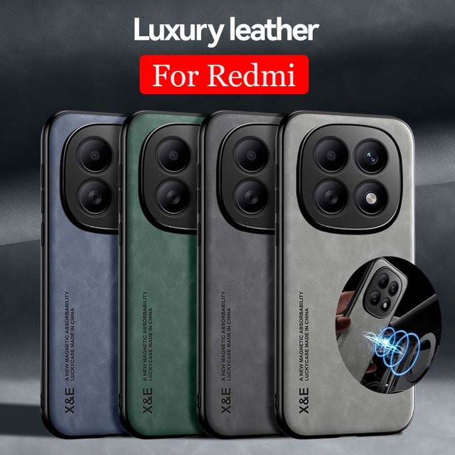 Stoßfeste Handyhülle CYYWN für Redmi Note 15 Pro 5G 4G und Note 15 Pro+ Plus mit magnetischer Autohalterung in Grün - Bild 1