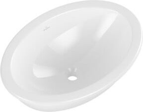 Villeroy & Boch Einbauwaschbecken LOOP& FRIENDS, oval, weiß, B: 66 cm, T: 47 cm - Bild 1