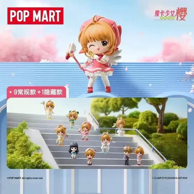 POP MART Cardcaptor Sakura Überraschungspuppe Blind Box, Anime-Figur - Bild 1