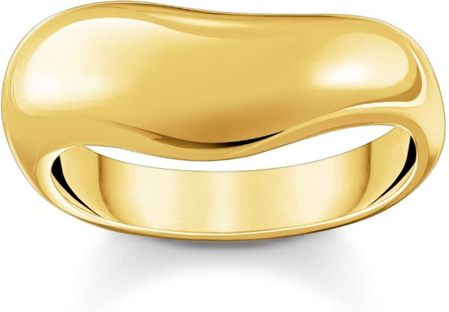 Thomas Sabo Ring, vergoldet, 925 Silber, Damen - Bild 1