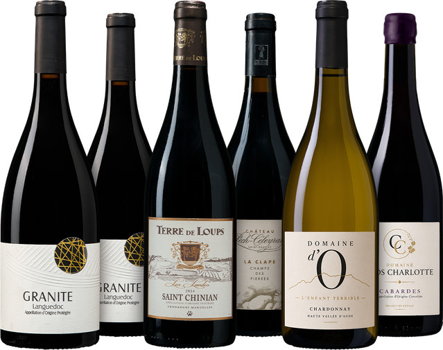 Languedoc Cru Weinpaket, 6 x 0,75 l - Bild 1