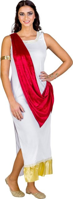 tectake Frauenkostüm olympische Göttin Aphrodite, Fantasy, Weiß, Rot - Bild 1
