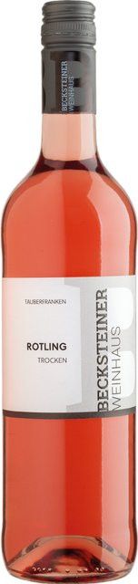Becksteiner Winzer Weinhaus Roséwein Müller-Thurgau 2023 Baden trocken 0,75 l - Bild 1
