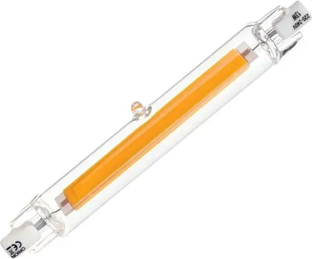 Orion Leuchten LED-Stableuchte R7s, 10W (entspricht 75W), 1000 lm, 3000 K Warmweiß, transparent - Bild 1