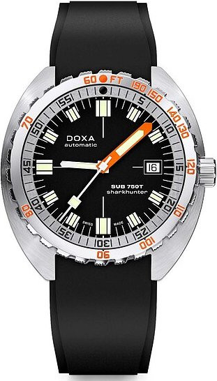 Doxa Armbanduhr SUB750T Sharkhunter, Automatik, Edelstahl, 45 mm, Herren - Bild 1
