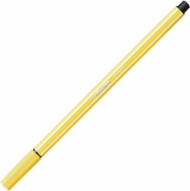 STABILO Pen 68 Tintenroller in Gelb mit feiner Spitze - Bild 1