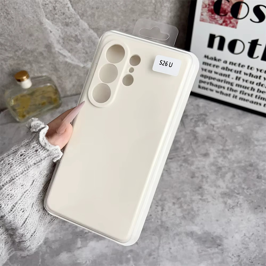 Samsung Original Flüssigsilikonhülle für Samsung Galaxy S26 Ultra und S26 Plus in Blau mit Kameraobjektivschutz und stoßfester Abdeckung - Bild 2