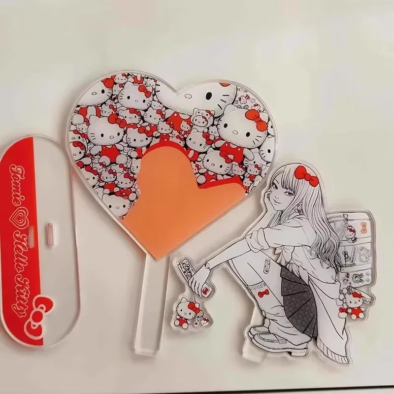 Sanrio Hello Kitty Kawaii Stehplatte zur Desktop-Dekoration Multicolor - Bild 3