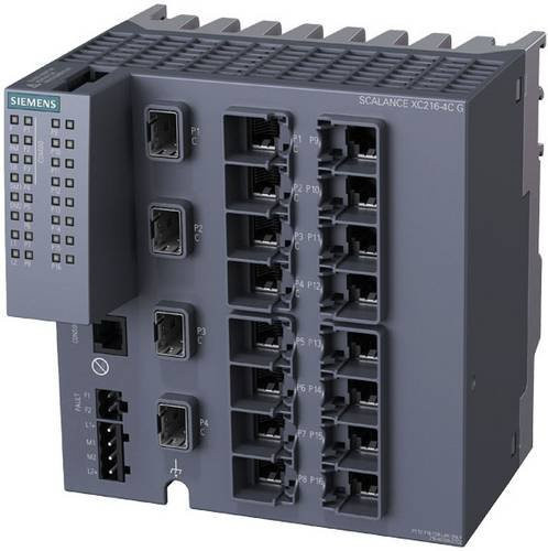 Siemens 6GK5216-4GS00-2TC2 Netzwerk Switch Ethernet/LAN 1 Gbit/s Grau - Bild 1