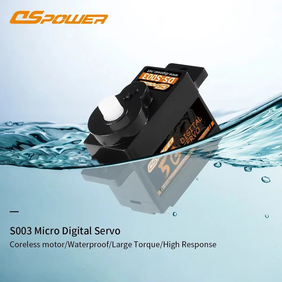DSpower Digital Micro Servo, Kunststoff/Metallgetriebe, JST/JR Stecker - Bild 4