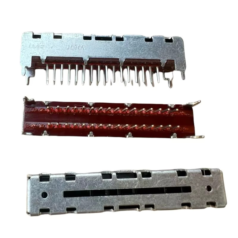 ALPS Japanischer Drehschalter mit Pull-Tab Band, 6-Positionen Dual-Row, 32-Pin, Griff Länge: 25 mm - Bild 4