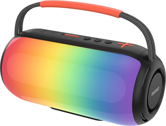 Tragbarer Bluetooth-Lautsprecher Dudao Y21 mit 2 x 5W, TWS und RGB-Beleuchtung in Schwarz und Multicolour - Bild 1
