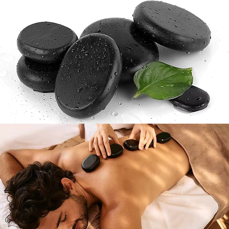 Beauty Star Jade Massage Set, 12 Stück, Naturstein, Unisex - Bild 6