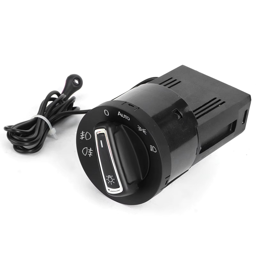 DOACT Auto Scheinwerfer Lampe Steuerschalter und Lichtsensormodul für MK4 in Schwarz - Bild 4