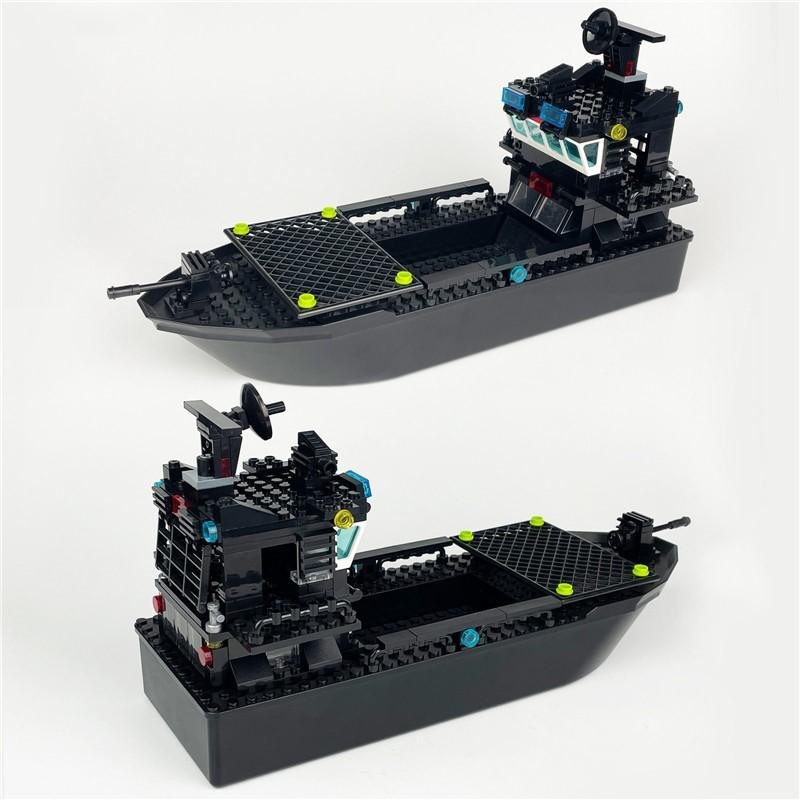 Yiran toy Großes Patrouillenschiff Bausteine Schiffsspielzeug ab 12 Jahren - Bild 3