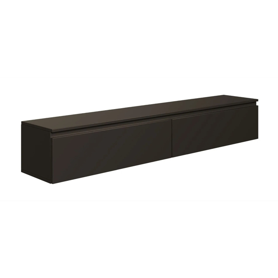 Selsey TV-Hängeboard Bemmi in Schwarz, modern und matt, Breite: 175 cm, Höhe: 28,4 cm, Tiefe: 31,8 cm - Bild 2