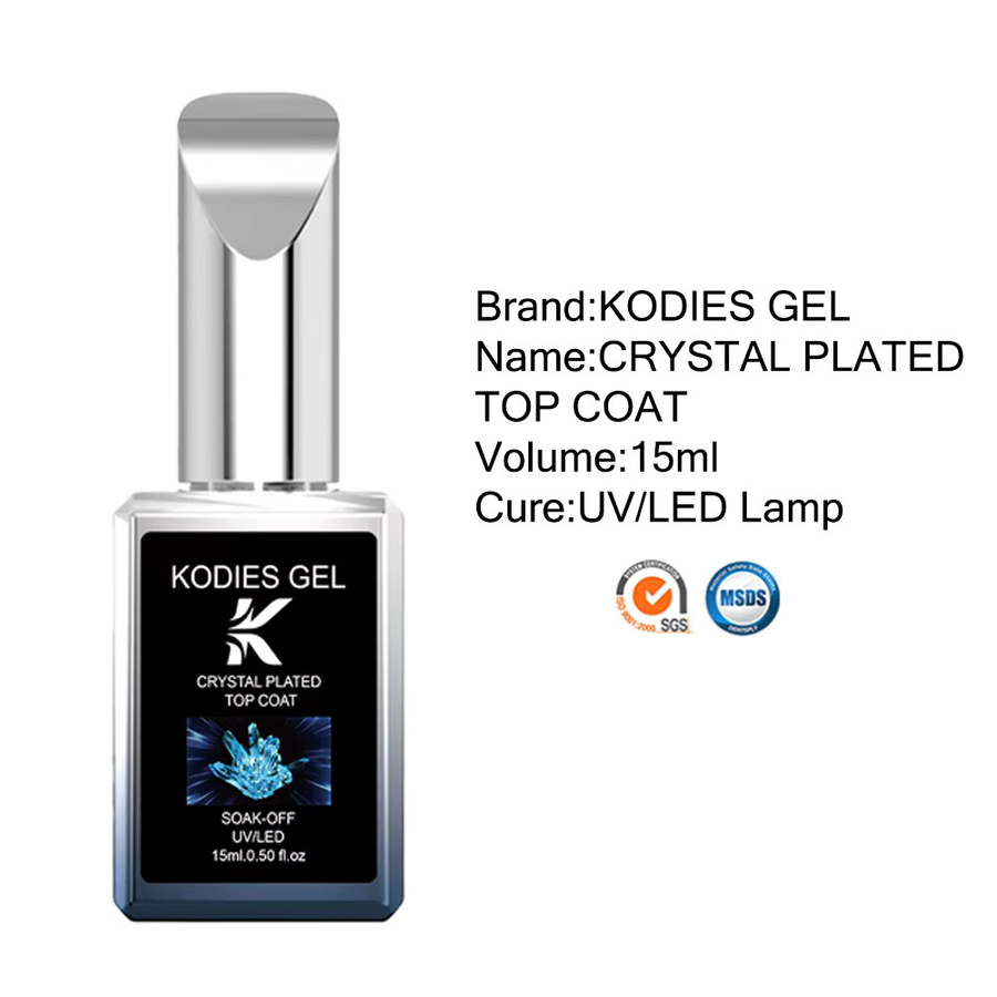 KODIES GEL Crystal Top Coat, Glänzend - Bild 3