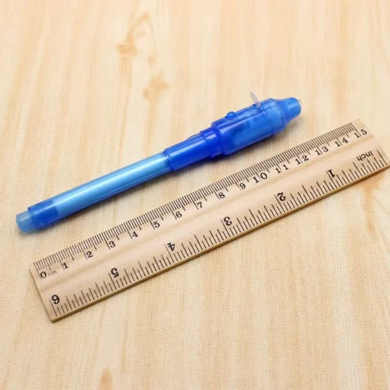 4er-Set Leuchtende UV-Unsichtbare-Tinte-Stifte in Lila für Kinder zum Zeichnen und Lernen - Bild 5