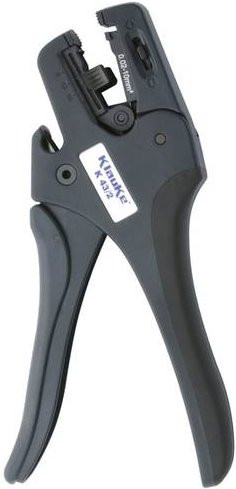 Klauke Abisolierzange K 43/2 in Schwarz für 0,02 bis 10 mm² (7 bis 18 AWG) - Bild 1