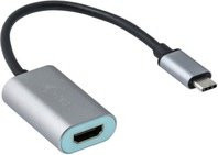 i-tec USB-C auf HDMI Adapter in Silber und Schwarz mit 4K 60Hz Unterstützung - Bild 1