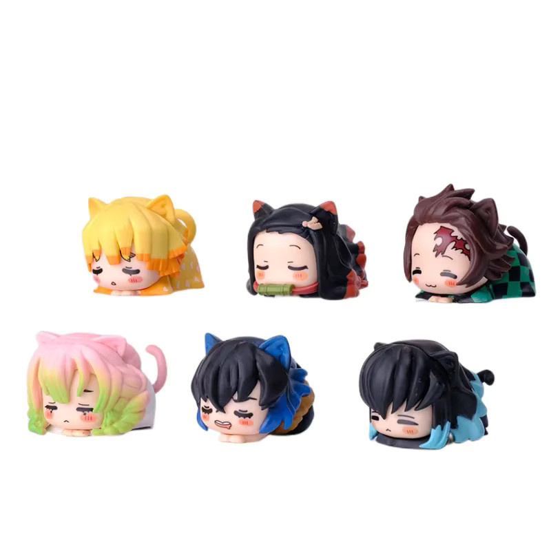 Bandai Demon Slayer Actionfiguren, Katze Nezuko Tanjirou Mitsuri, PVC - Bild 6