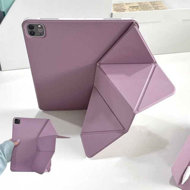 Dynamische Folio Hülle für iPad Pro 13 11, iPad Air 13 11 und iPad Mini in Lila - Bild 1