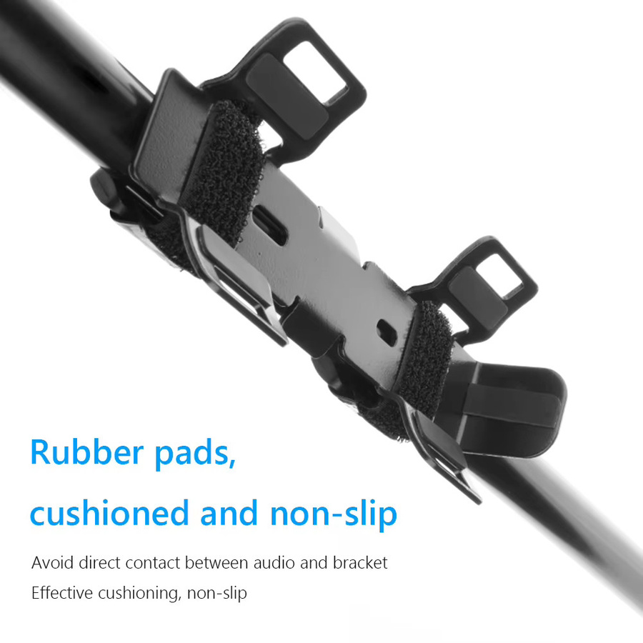 Elastische Halterung aus Metall für JBL Bluetooth-Lautsprecher in Schwarz, Durchmesser 5-10 cm - Bild 4