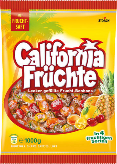 Storck California Früchte 4 Sorten Bonbons 1 kg - Bild 1