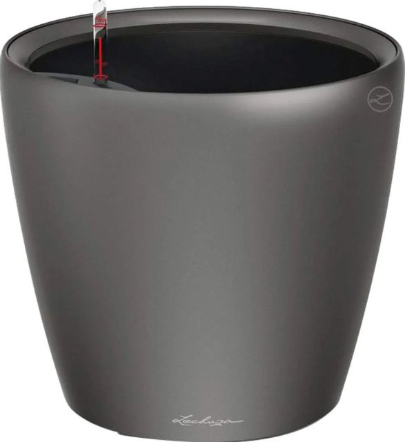Lechuza Pflanzgefäß Classico Premium LS Anthrazit metallic Ø 50 cm, Höhe: 47 cm - Bild 1