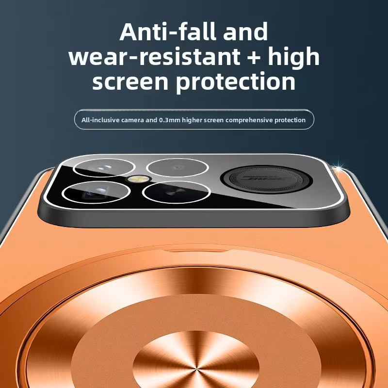 Luxus AG Slim Schutzhülle aus mattiertem Aluminium für Xiaomi Poco F8 und Poco F7 Pro Ultra in Silber oder Blau - Bild 3