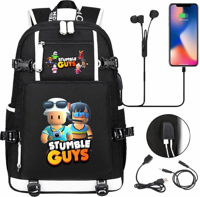 Wasserdichter Business Laptop Rucksack von Weft in Schwarz mit USB-C Ladeanschluss für Männer und Studenten - Bild 1