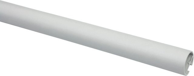 Schöner Wohnen Gardinenstange Leon mit Innenlauf aus Aluminium, Farbe Weiß-Matt, Durchmesser: 20 mm, Länge: 240 cm - Bild 1