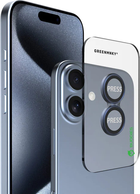 BUDDIES Schutzglas für iPhone 17 in Blau - Bild 1