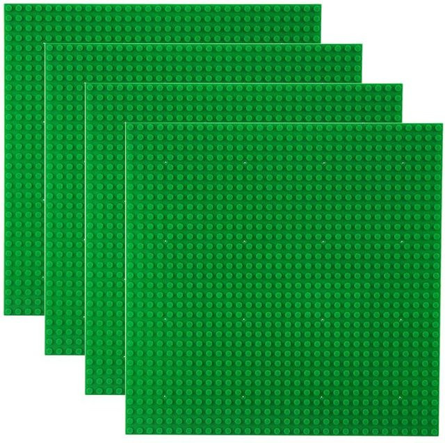 Yiran toy Grundplatten, 4-teiliges Set, Grün, ab 6 Jahren - Bild 1