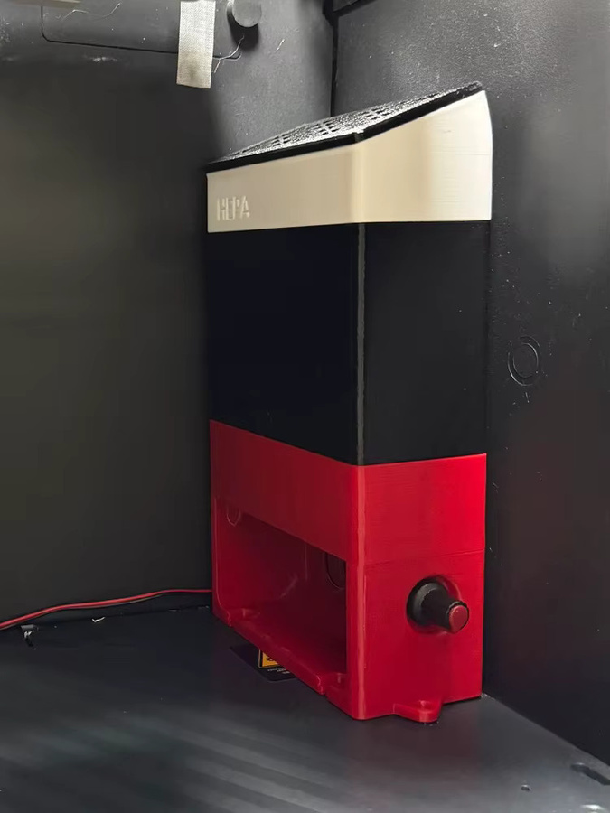 Elegoo Aktivkohlefilter in Schwarz für Elegoo Centauri Carbon, Bambu Lab X1 und PL-Serie zur Filterung von 3D-Druckeremissionen - Bild 6