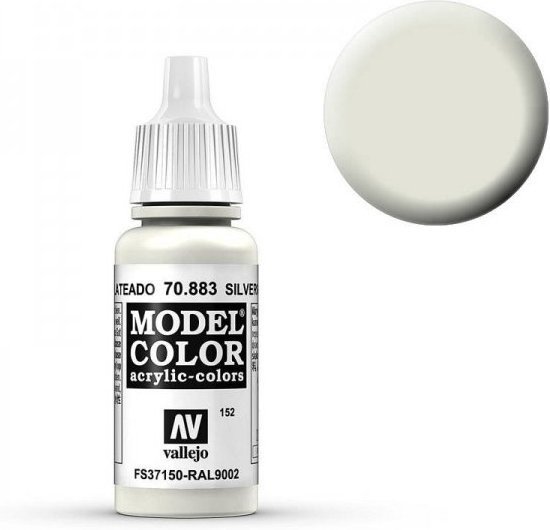 Vallejo Model Color, Hellgrau (Silvergrey), Grau - Bild 1